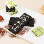 2 Pcs Chocolate Molds Silicone, Deep Chocolate Bar Mold, Non-Stick Food Grade Chocolate Mold for Dubai Chocolate Bar Pistachio, Candy and Chocolate Making - 60 Square Shape