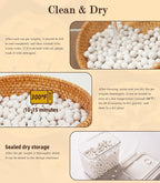 Pie Weights for Baking Crusts,Ceramic Baking Beans for Blind Bake,2.2 lbs Reusable Ceramic Stoneware,Suitable for Various Pies and Pastries,Comes with storage box,Perfect Pie Crust Baking Tools