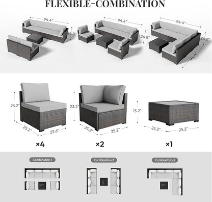 WWR Patio Furniture Set 7 Piece - Image 5
