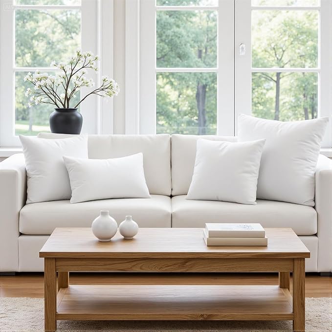 MIULEE 14x14 Inch Throw Pillow Insert - Image 4