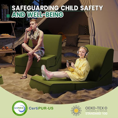 jela Outdoor Sofa, Waterproof Folding Lounge Chair and Sofa, UV Resistant Patio - Image 7