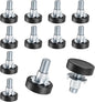 M6 Thread Leveling Feet, Adjustable Furniture Feet Threaded Screw in, Table by Celuisiva