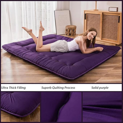MAXYOYO Japanese Floor Futon Mattress, Roll Up Floor Mattress - Image 4