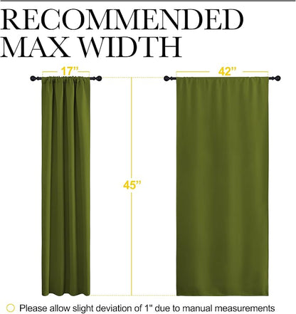 NICETOWN Window Curtains Blackout Drapes, Thermal Insulated Solid Rod Pocket - Image 7
