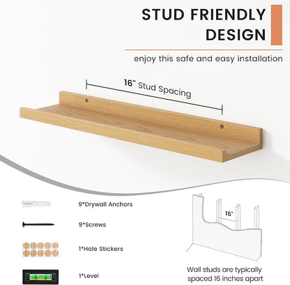 FLYJOE Floating Picture Ledge Shelves - Image 5