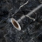 HOMETITUTE Black Marble Wallpaper Peel and Stick Dark Stone Pattern 118.1x17.7 by HOMETITUTE