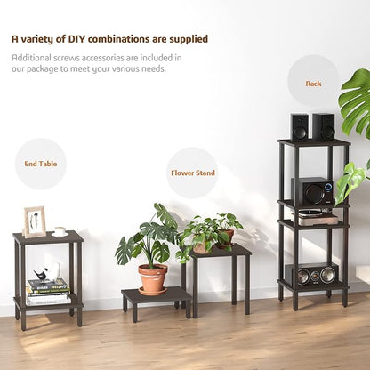 TUTOTAK End Table with Charging Station, Side Table with USB Ports and Outlets - Image 6