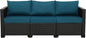 Rattan Star Outdoor Furniture Couch 3 Seater Sofa Outdoor Wicker Sofa Deep Seat by RattanStar