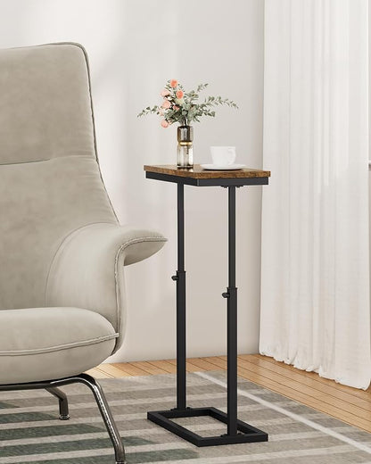 TUTOTAK End Table, Side Table, Tall Couch Table, Sofa Table, Living Room - Image 5