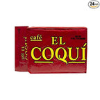 El Coquí Dark Roast Espresso Ground Coffee, Rich, Ground Coffee, Bulk Coffee, Authentic Puerto Rican Style Coffee, Vacuum Sealed, Ground Espresso Beans, 6 oz (24 pack)