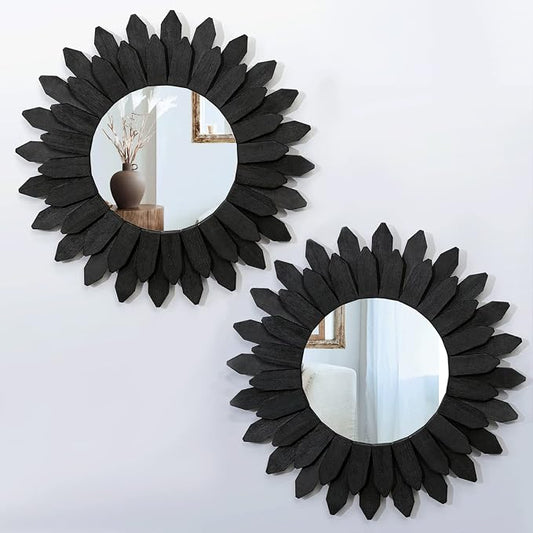 Honiway Boho Wall Decor Mirrors by Honiway