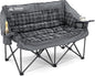 Double Camping Chair Padded 2 Person Camping Chair Camping Loveseat by Huskfirm