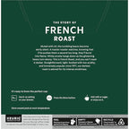 Starbucks K-Cup Coffee Pods, Dark Roast Coffee, French Roast, 100% Arabica, 1 box (32 pods)