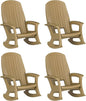 Semco Rockaway Heavy-Duty Outdoor Rocking Chair w/Low Maintenance All-Weather by Semco
