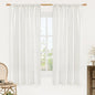 Light Filtering 63 inch Length Linen Curtains by LAMIT