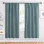 NICETOWN Greyish Blue Blackout Curtains Panels by NICETOWN
