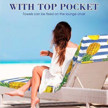 Irisbell Lounge Chair Towel Cover - Image 4