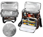 Coffee Culture Maker Carring Bag Cafe Travel Carrying Storage Tote Compatible with Keurig K-Mini or Plus Portable Single Serve Brewer Case Pockets for K-cup Pods