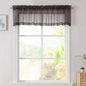 Simplebrand Chocolate Valances 14 Inches Long by Simplebrand