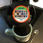 Double Donut Coffee Decaf Flavored Coffee Single Serve Cups For Keurig K Cup Brewer Variety Pack Sampler, 40 Count (SYNCHKG115120)
