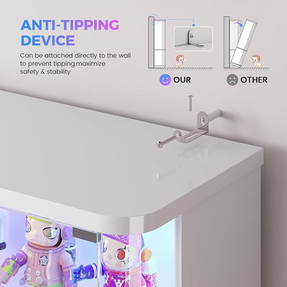 71" Tall RGB Display Cabinet - Image 5