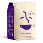 Coffee Bean Direct Decaf Colombian, Whole Bean Coffee, Light Roast, 5 Pound Bag (Pack of 1)