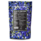 BLUE TEA - Butterfly Pea Flower Tea - 10 Count (Pack of 2) - Pyramid Plant Based Tea Bag | ANTIOXIDANT RICH | Caffeine Free - Detox Tea - Flower Based - Herbal Tea - Non Bitter | Zipper Pack