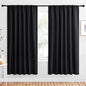 NICETOWN Black Blackout Curtain Blinds by NICETOWN