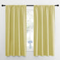 NICETOWN Paler Yellow Blackout Curtains 63 inches Long by NICETOWN