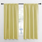 NICETOWN Kitchen Curtains, Short Blackout Drapes, Paler Yellow, Thermal by NICETOWN