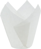 White Tulip Baking Cups, Mini Size, Pack of 125