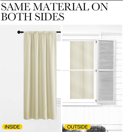 NICETOWN Room Darkening Curtains - Image 5
