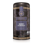 Teabloom Organic Fruity Black Tea, Berry Harvest Loose Leaf Tea, USDA Certified Organic & Kosher, Fresh Whole Leaf Blend in Reusable Gift Canister, 2.82 Ounce Loose Leaf Tea Canister Makes 35-50 Cups
