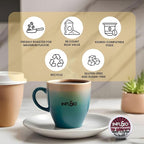 InfuSio Coffee Pods 96 Count Ethiopian Yirgacheffe Gold Medium Light Roast Single serve Coffee pods for Keurig K Cup® Brewers - InfuSio Premium Roasted Keurig 2.0 Compatible