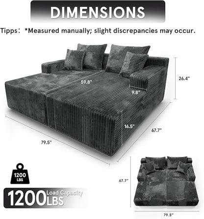 Sytopia Loveseat Chaise Lounge - Image 2