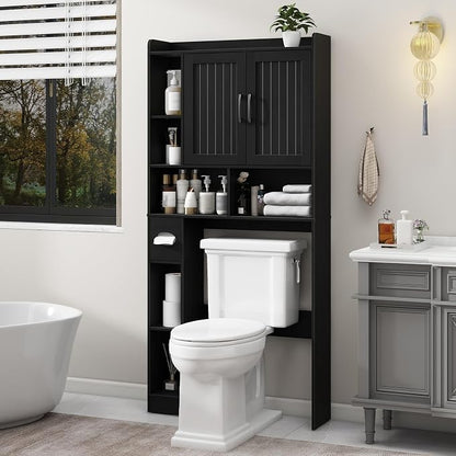 Vabches Over The Toilet Storage Cabinet, Farmhouse Storage Cabinet Over Toilet - Image 7