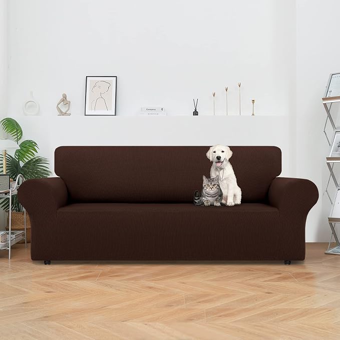 LURKA Stretch Sofa Slipcovers 1 Piece Couch Covers - Image 2