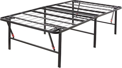 Amazon Basics Foldable Metal Platform Bed Frame, Noise-Free Mattress Foundation by AmazonBasics