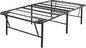 Amazon Basics Foldable Metal Platform Bed Frame, Noise-Free Mattress Foundation by AmazonBasics