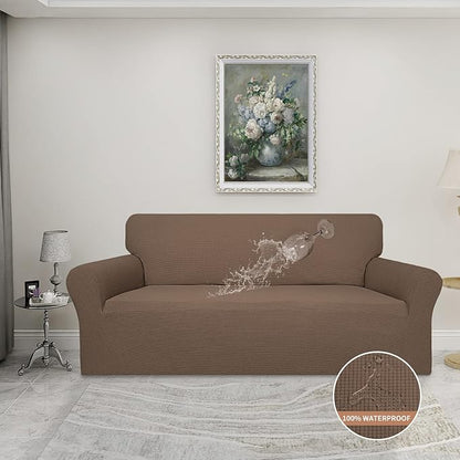 Easy-Going 100% Waterproof Couch Cover, 3 Cushion Oversized Sofa Cover | - Image 2