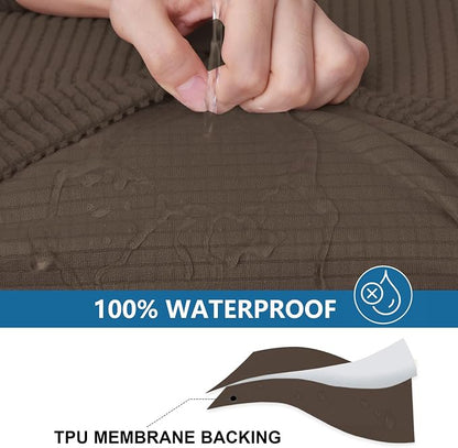 Waterproof Sectional Couch Covers, Non Slip Sofa Cushion Covers | L Shape - Image 3