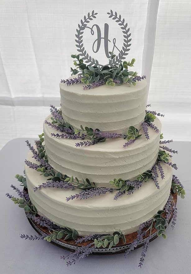 Siking Stainless Steel Cake Comb Metal Cake Scraper, Cake Buttercream Icing Smoother Edge Side Sculpting Decorating Tools (Large Scallop), SCC- 1-4