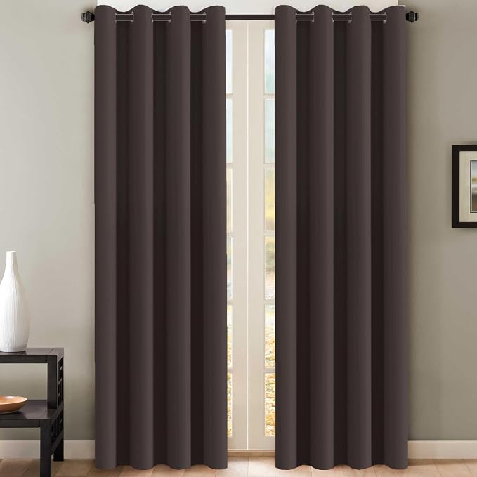 H.VERSAILTEX Three Pass Microfiber Blackout Thermal Insulated Grommet Panels by HVERSAILTEX