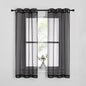 NICETOWN Sheer Curtains for Bedroom Windows, Grommet Casual Soft Voile Sheer by NICETOWN