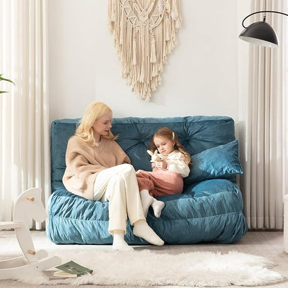 Folding Sofa Bed, Convertible Sleeper Chair - Image 7