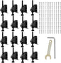 16 Pcak Adjustable Leveling Feet, Heavy Duty Furniture Levelers, Adjustable by Unknown