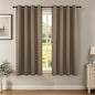Joydeco Blackout Curtains 63 Inch Length 2 Panels Set, Thermal Insulated Long by JOYDECO
