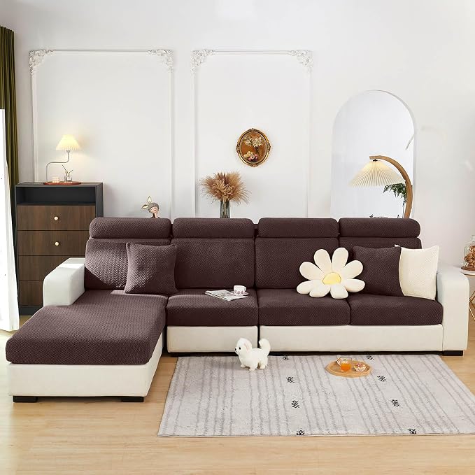 Couch Covers for 3 Cushion Sofa Pet Friendly Couch Cushion Covers Universal - Image 8