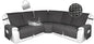 HDCAXKJ 100% Waterproof Reclining Sectional Couch Covers L Shape Recliner Sofa by HDCAXKJ