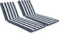 Only choice Chaise Lounge Cushions Outdoor, Fade & Water Resistant Patio Lounge by ONLYCHOICE
